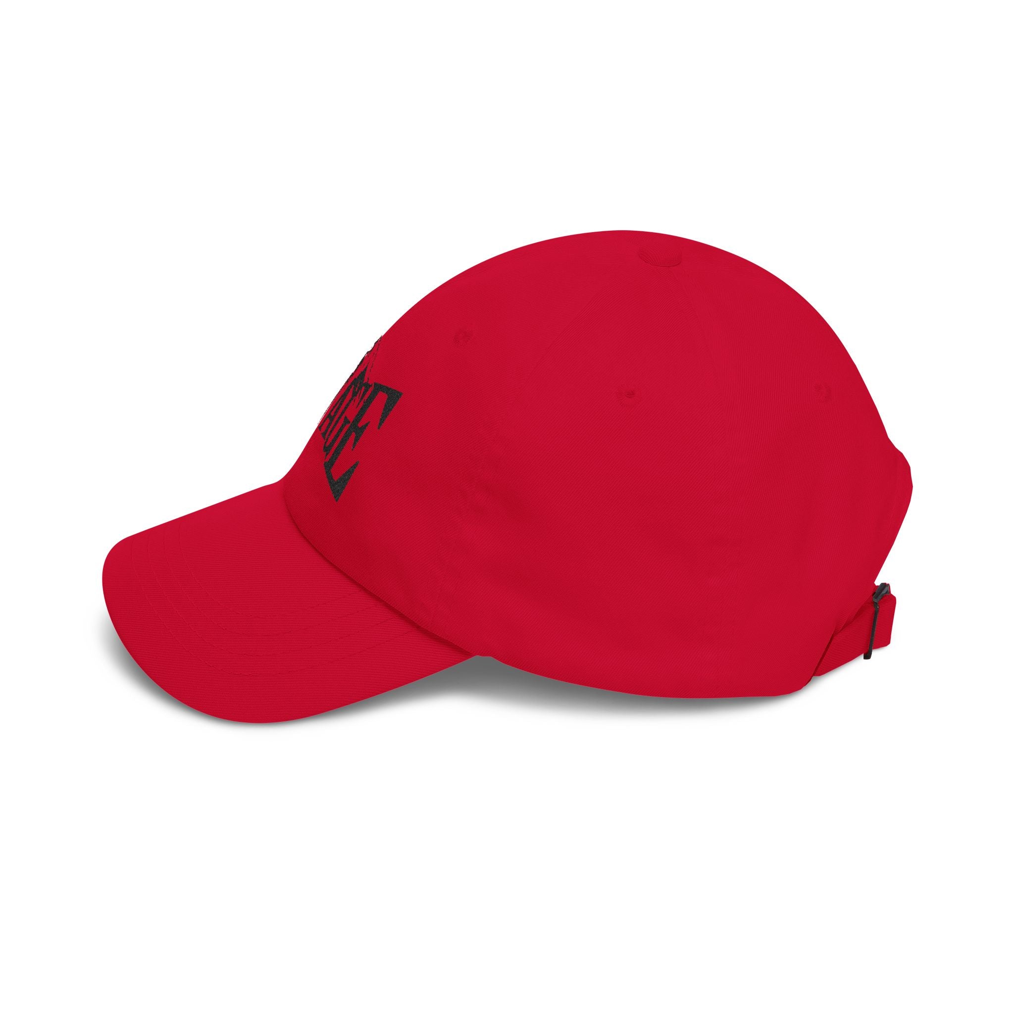 Savage Mountain Embroidered Dad Cap — Adjustable White Baseball Hat
