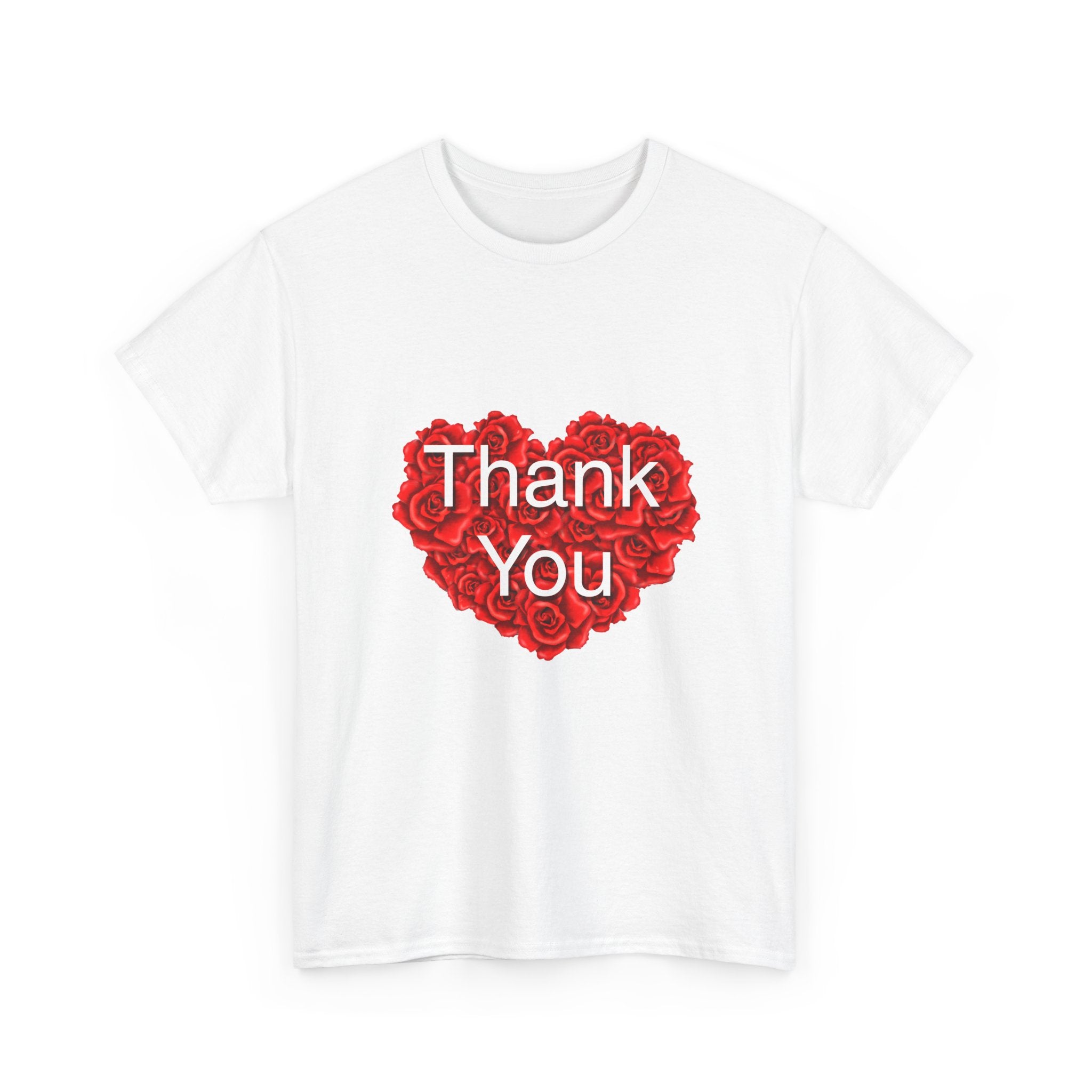 Thank You Rose Heart T‑Shirt