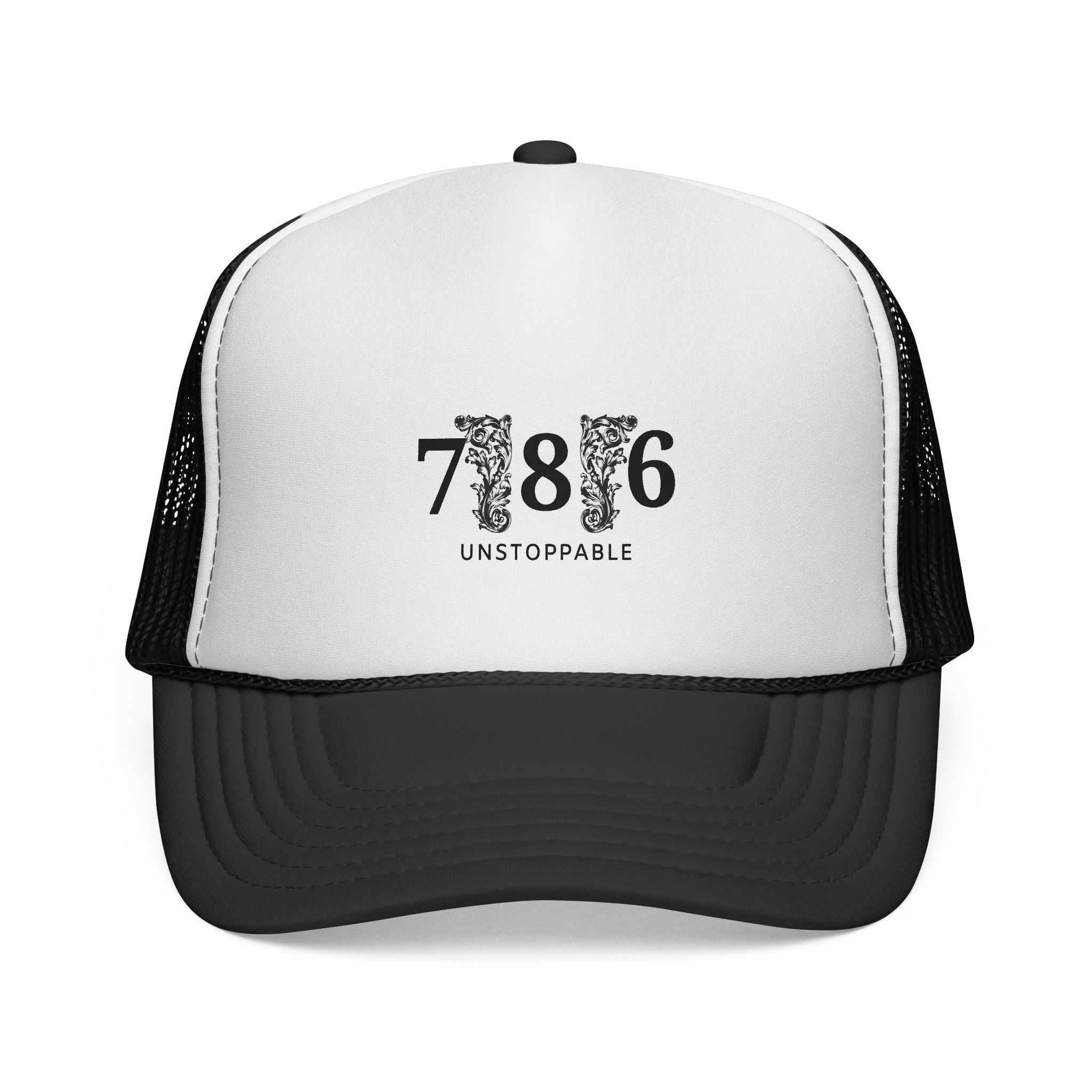 786 Unstoppable Embroidered Trucker Cap