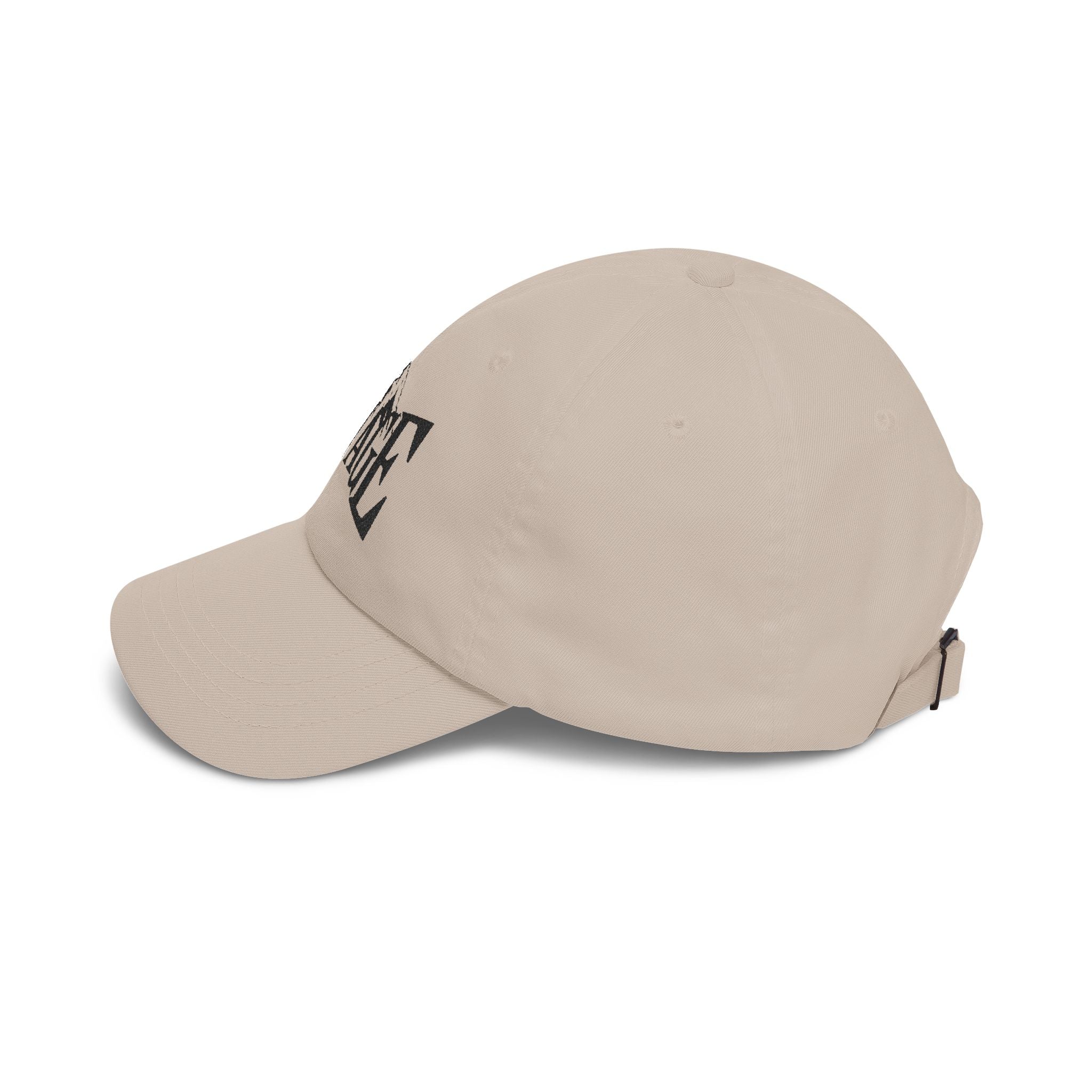 Savage Mountain Embroidered Dad Cap — Adjustable White Baseball Hat