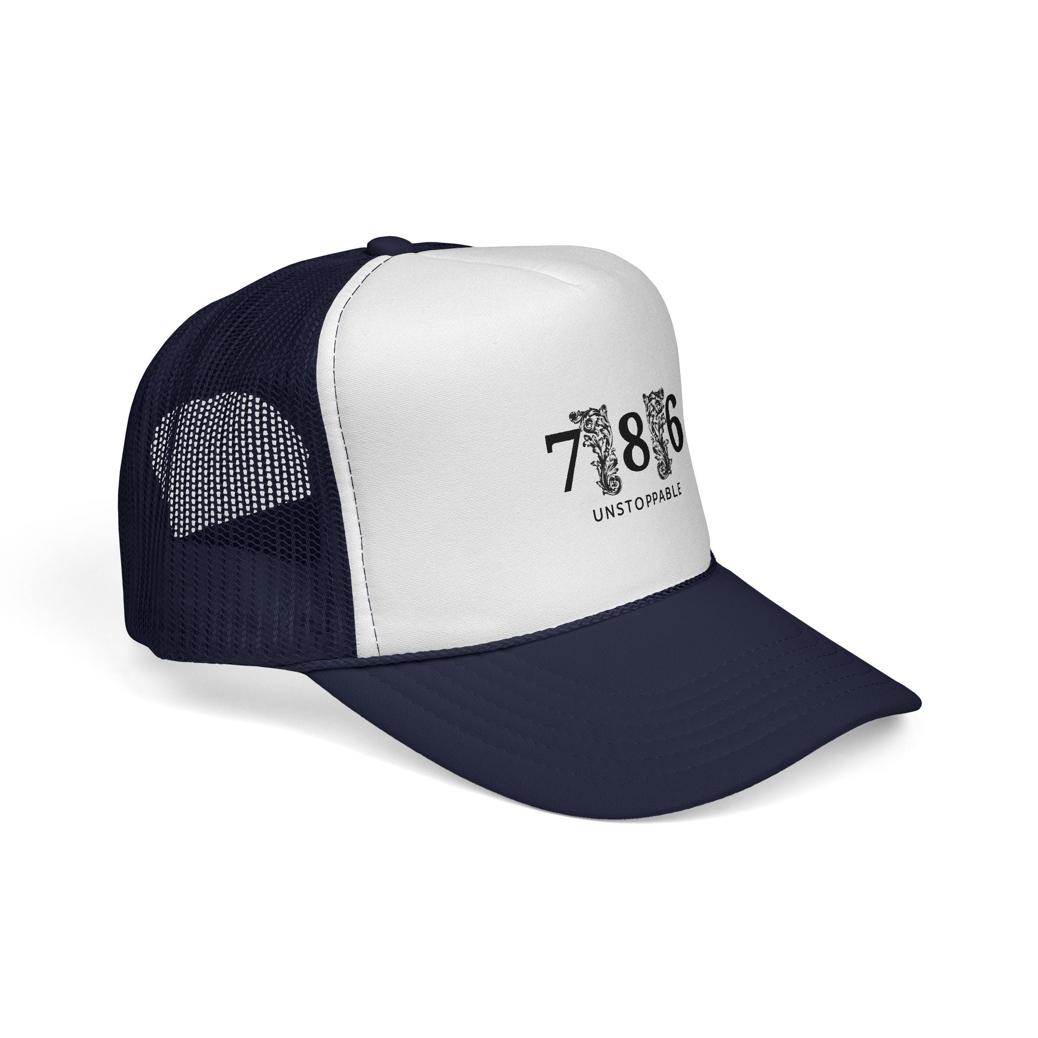 786 Unstoppable Embroidered Trucker Cap