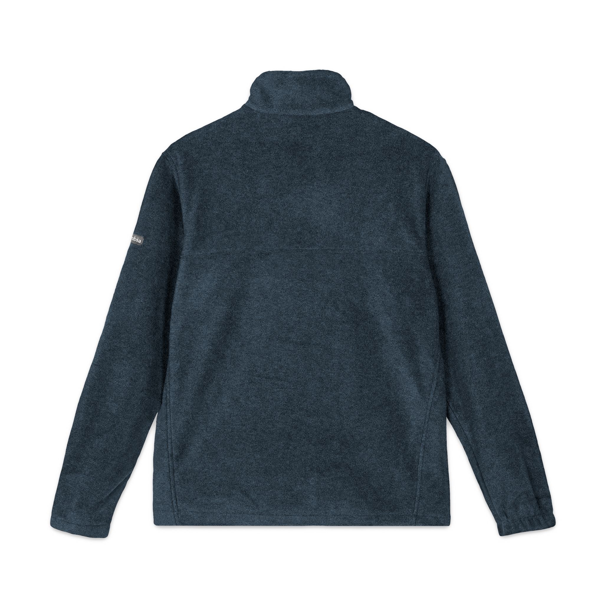 Embroidered Nautical Blue Fleece Jacket