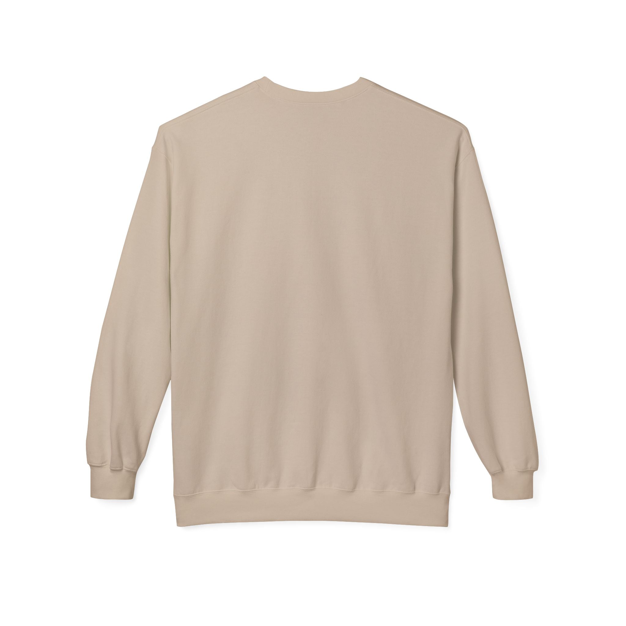 Thanksgiving Day Crewneck Sweatshirt — Happy Thanksgiving Fall Leaves Design