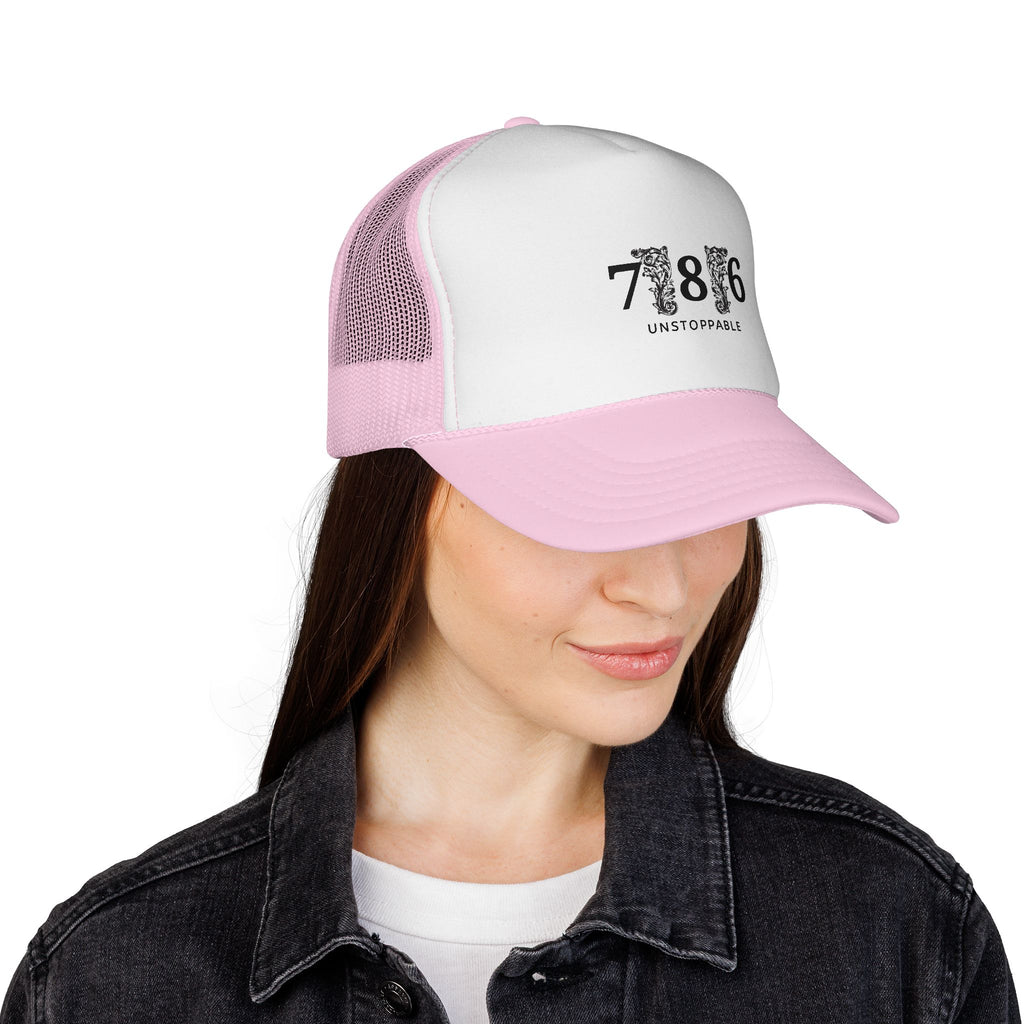 786 Unstoppable Embroidered Trucker Cap