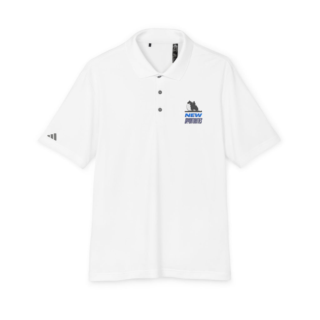 Performance Polo — 'New Press' Minimal Logo Chest Tee