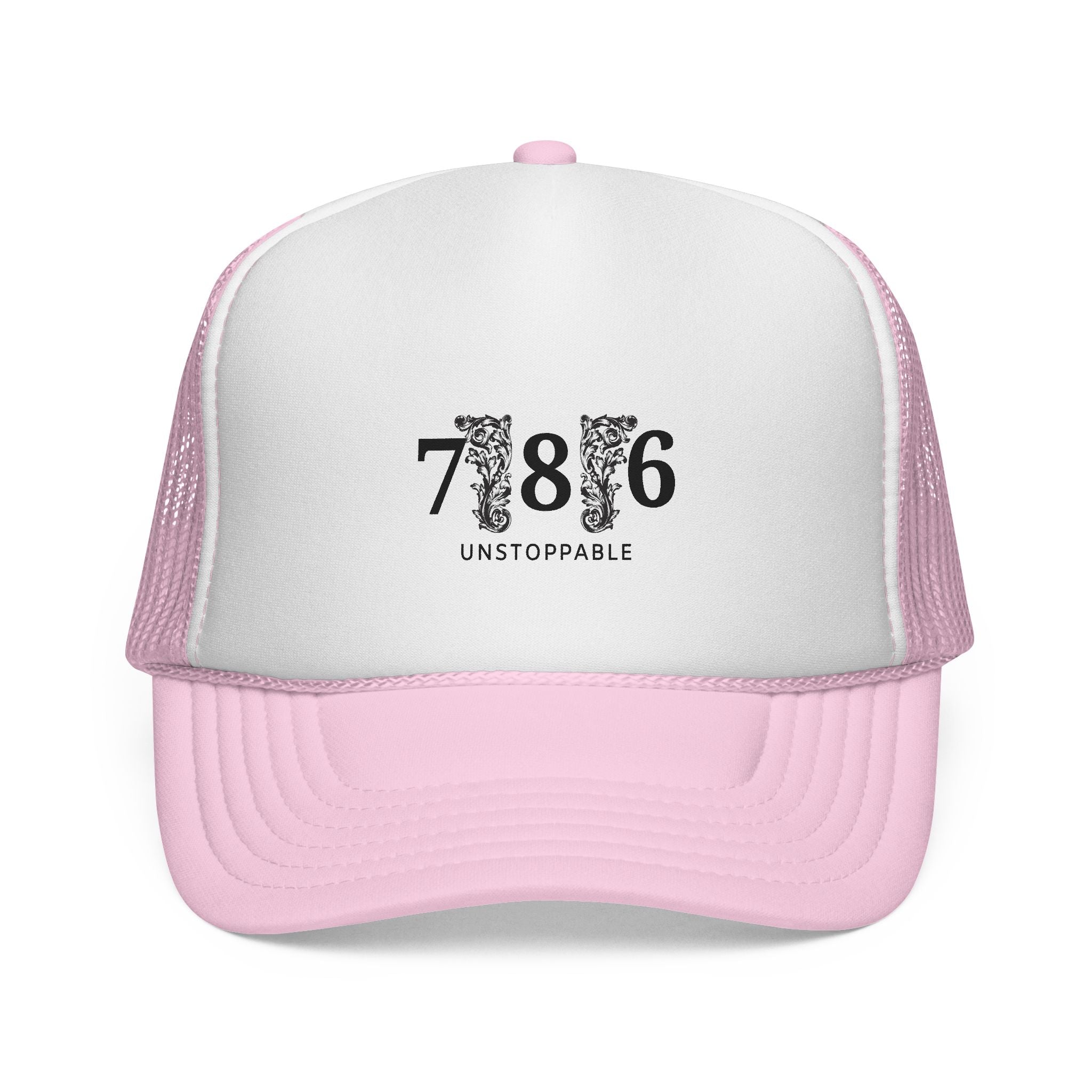 786 Unstoppable Embroidered Trucker Cap