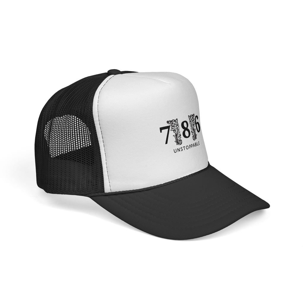 786 Unstoppable Embroidered Trucker Cap