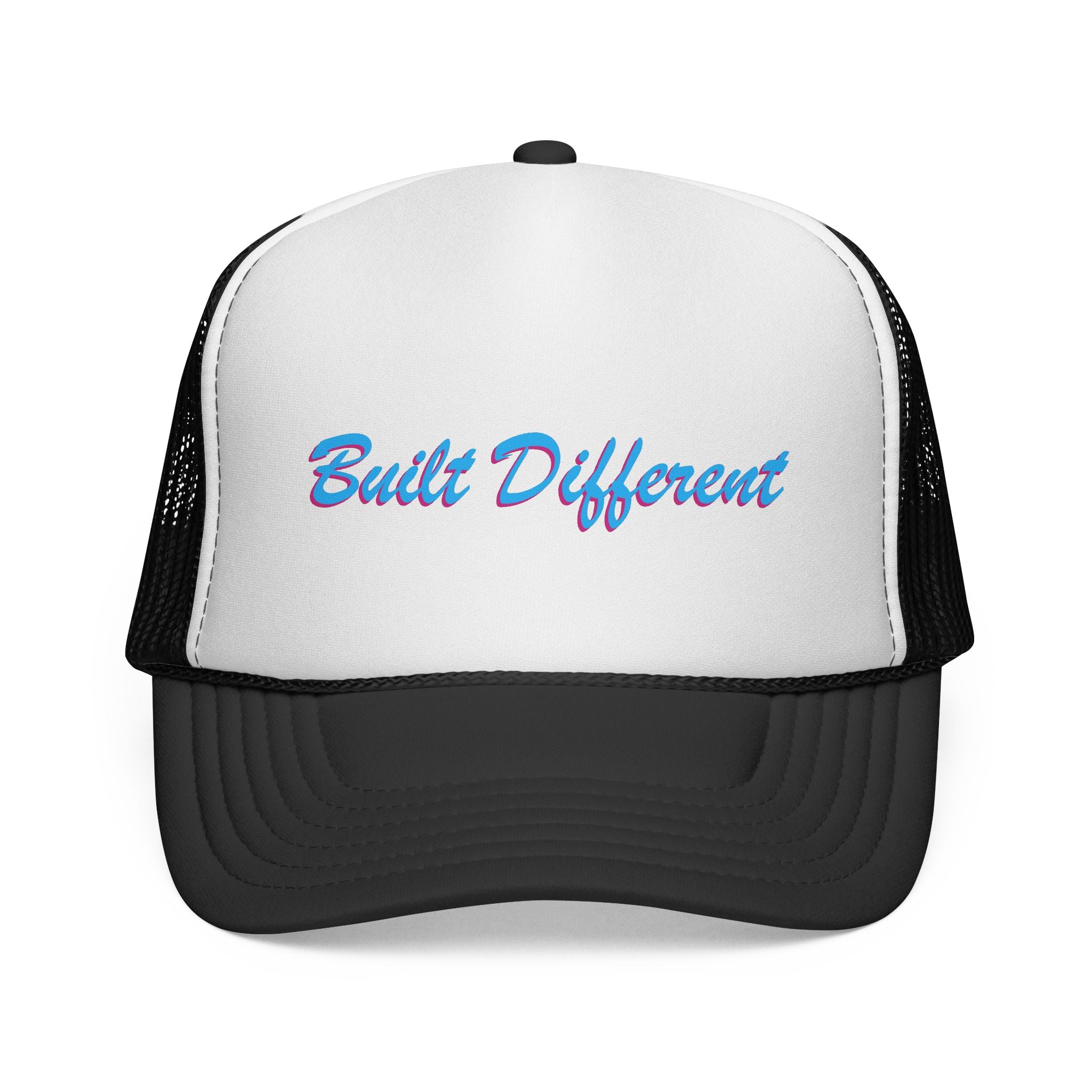 Built Different Embroidered Trucker Hat