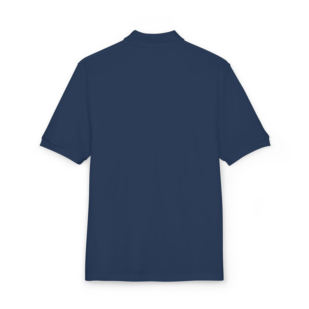 Embroidered Colorful Floral Crest Polo