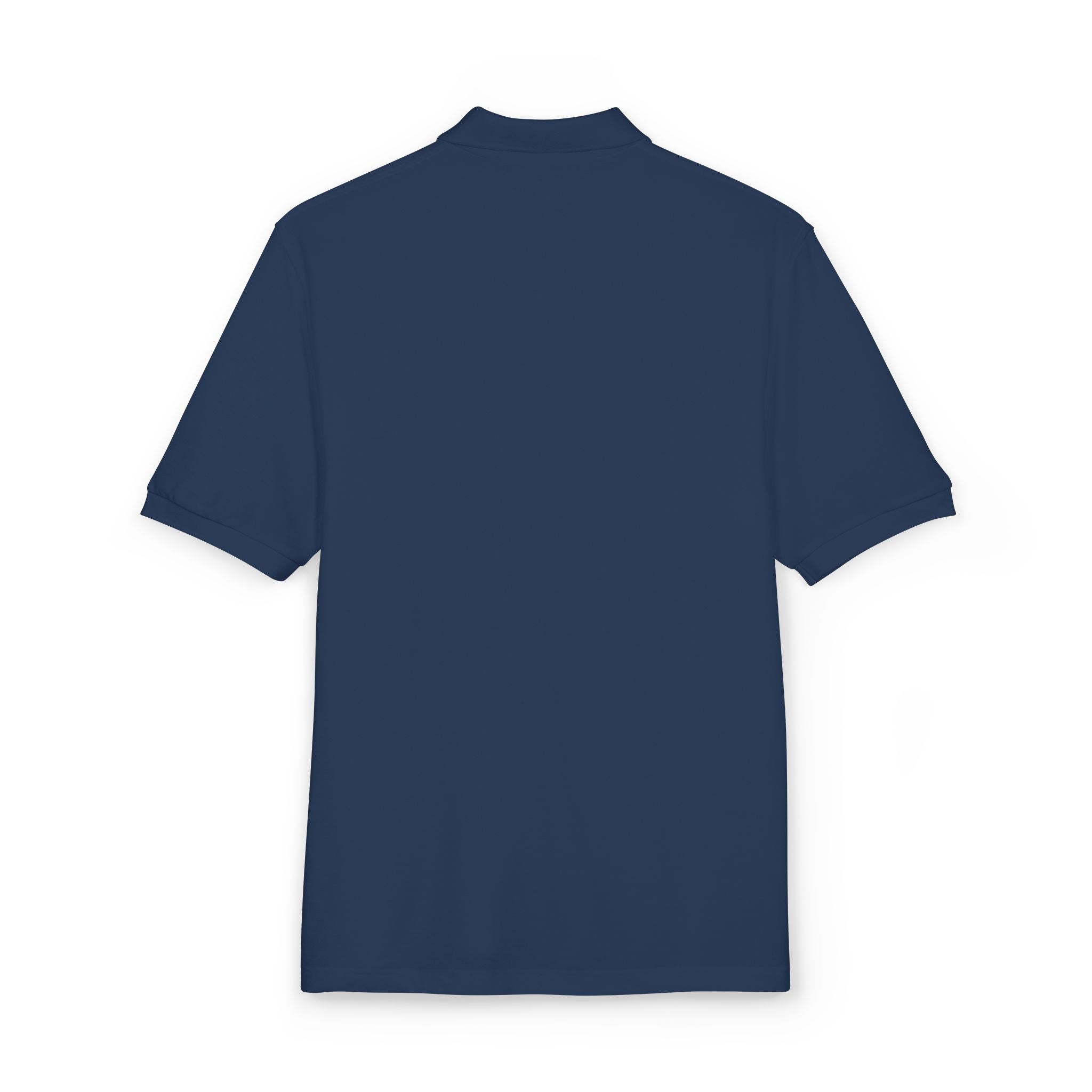 Embroidered Colorful Floral Crest Polo