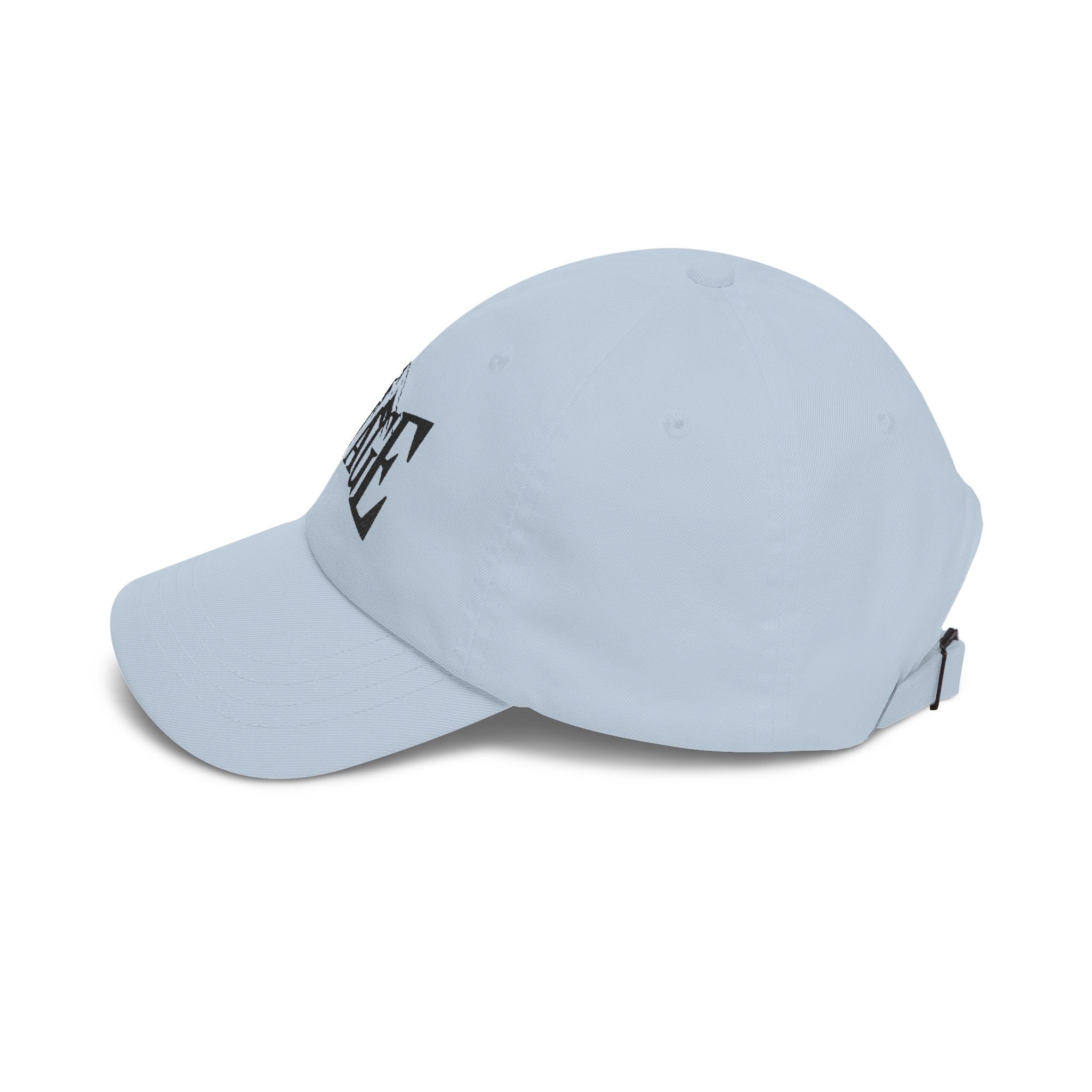 Savage Mountain Embroidered Dad Cap — Adjustable White Baseball Hat