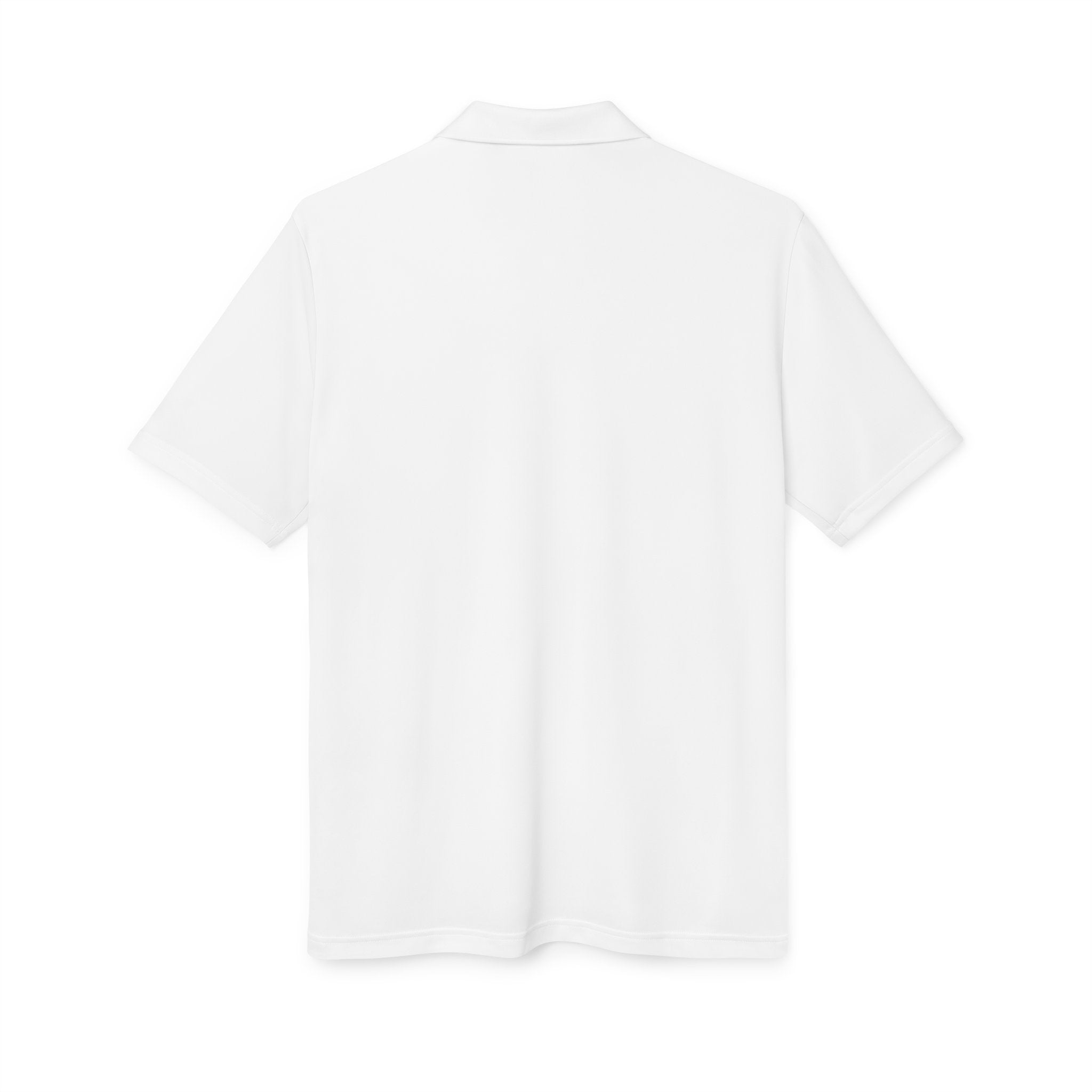 Performance Polo — 'New Press' Minimal Logo Chest Tee