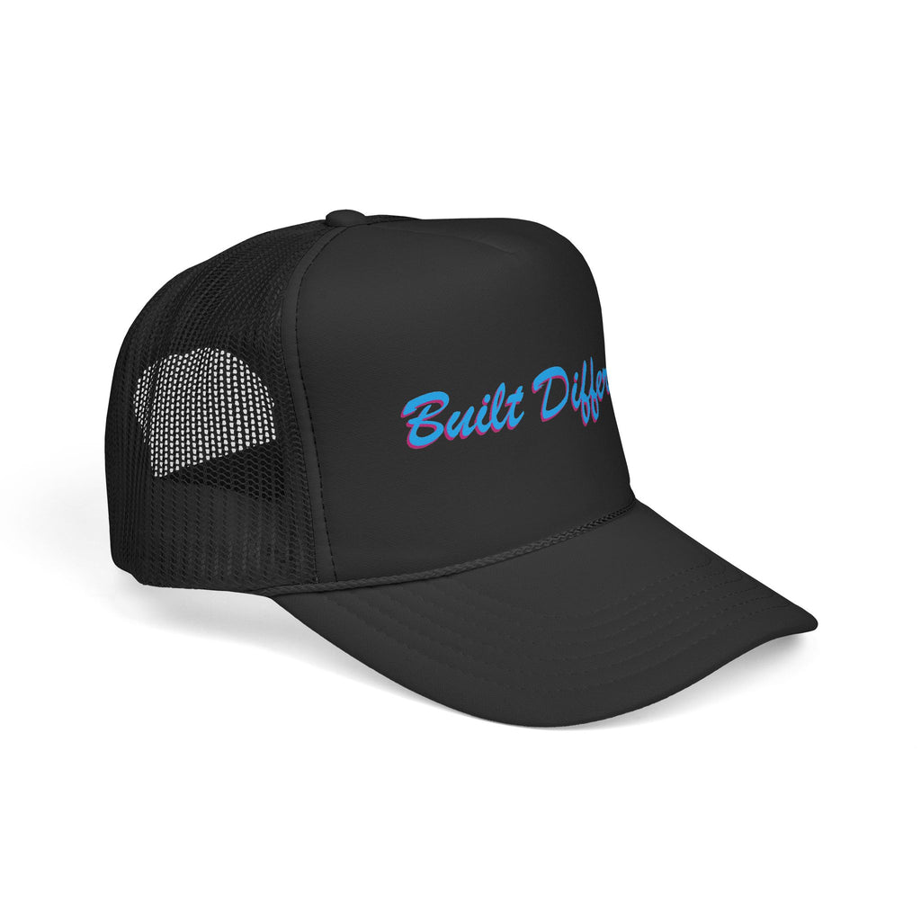 Built Different Embroidered Trucker Hat