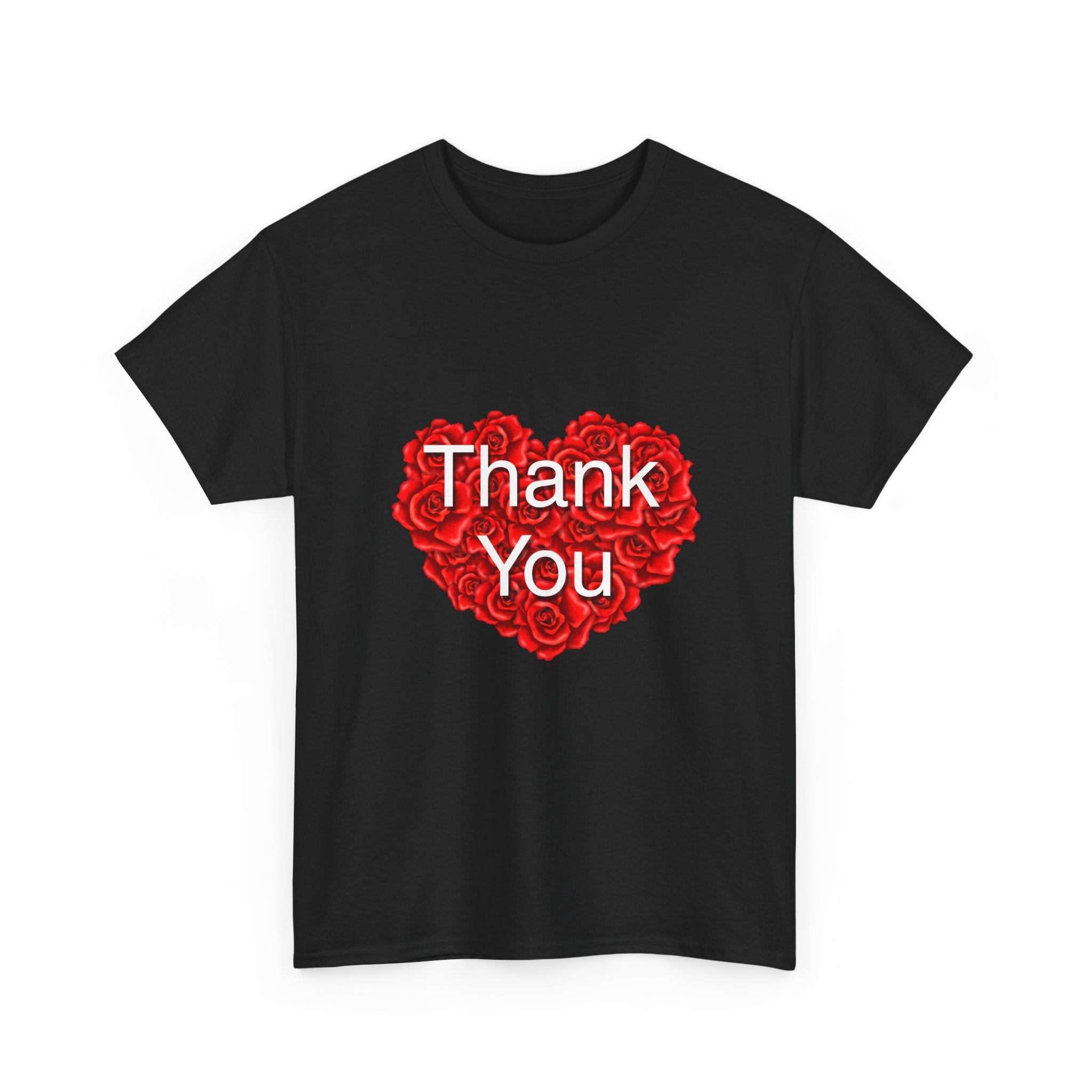 Thank You Rose Heart T‑Shirt