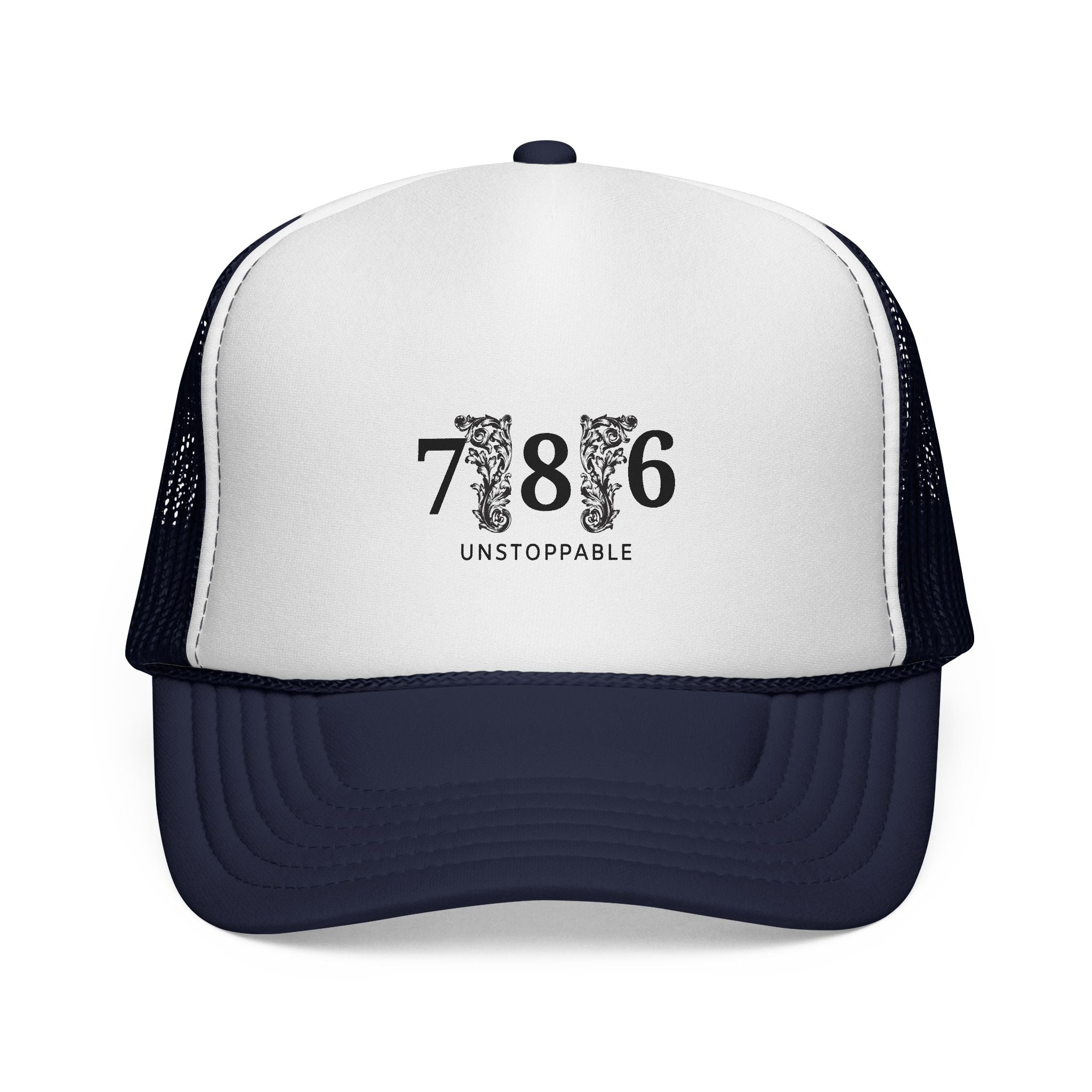 786 Unstoppable Embroidered Trucker Cap