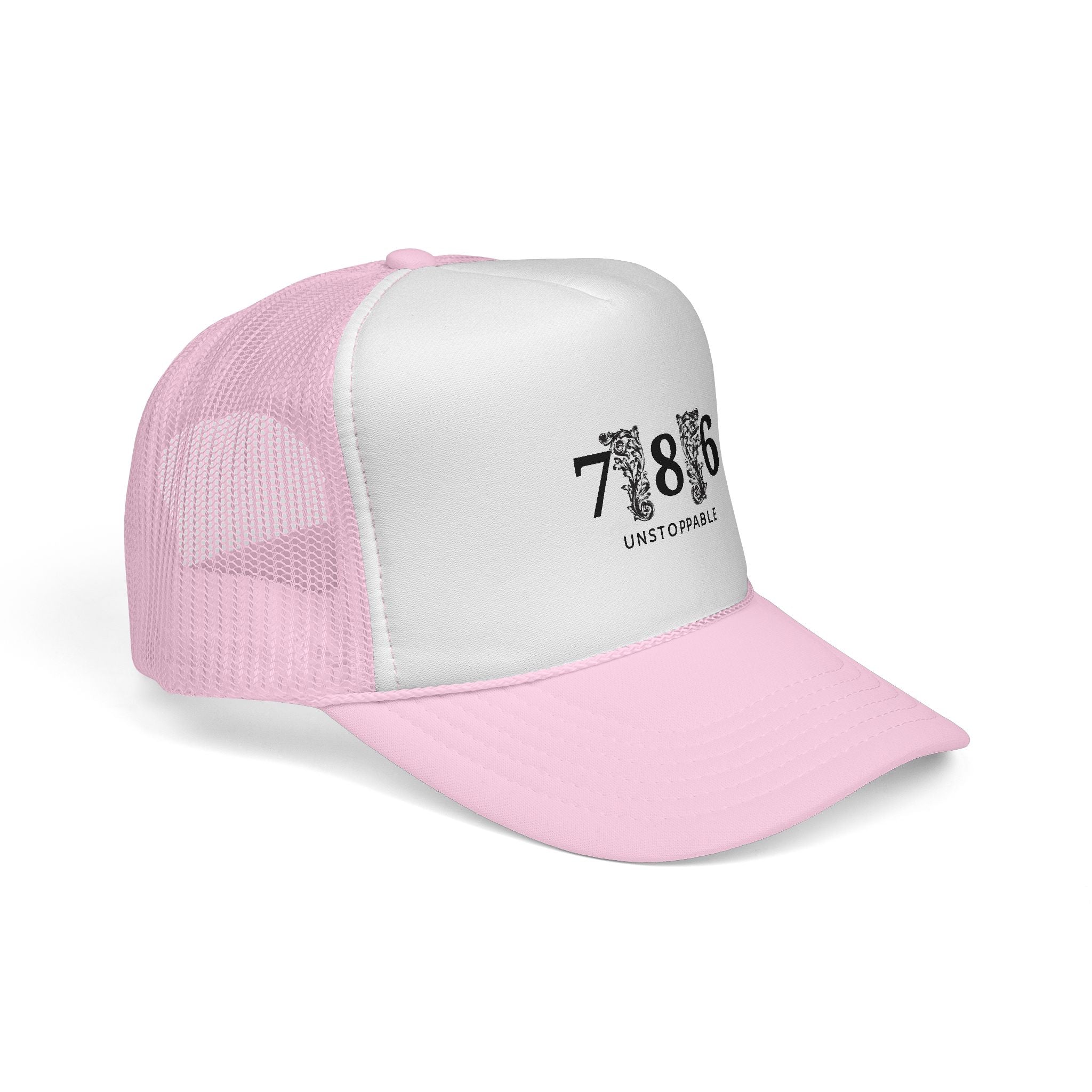 786 Unstoppable Embroidered Trucker Cap