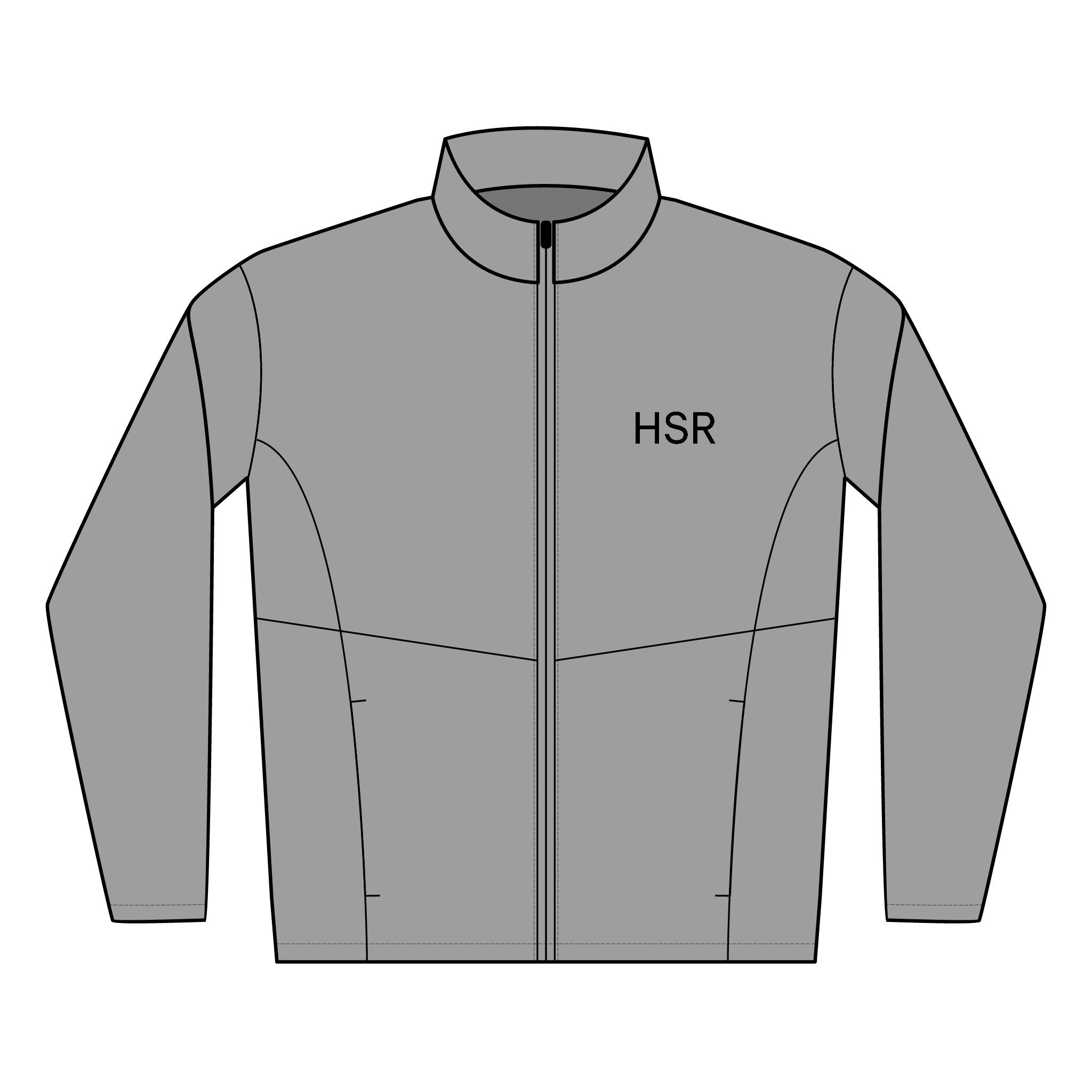 Men's Soft Shell Jacket — Lightweight Weather-Ready Embroidered Initials