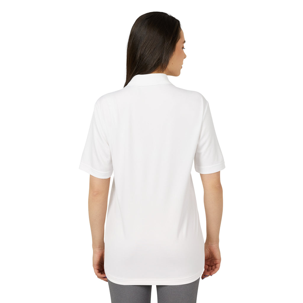 Performance Polo — 'New Press' Minimal Logo Chest Tee