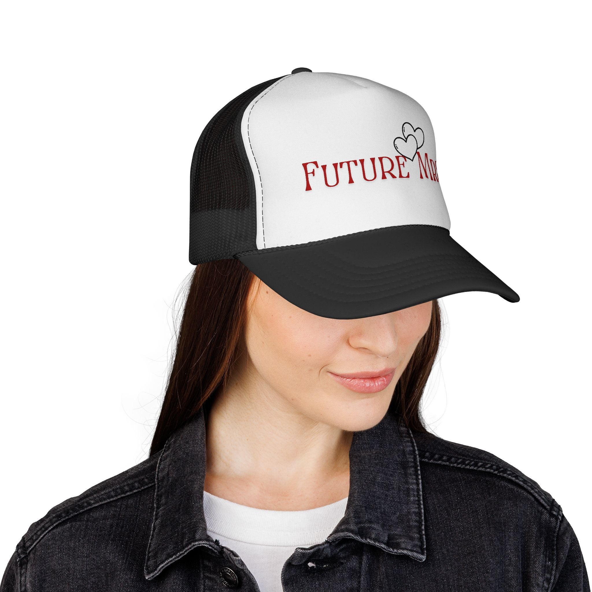 Future Mrs. Trucker Hat — Embroidered Groom-to-Be Cap