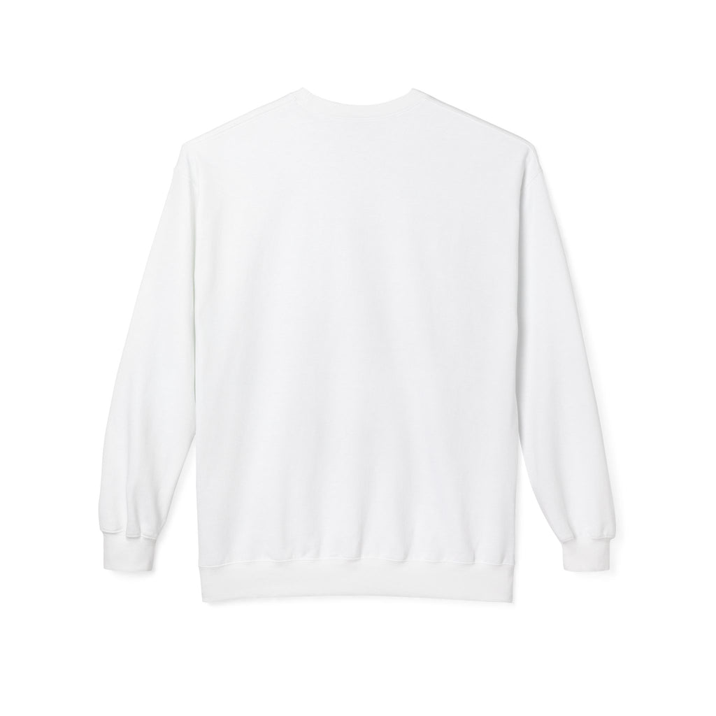 Thanksgiving Day Crewneck Sweatshirt — Happy Thanksgiving Fall Leaves Design