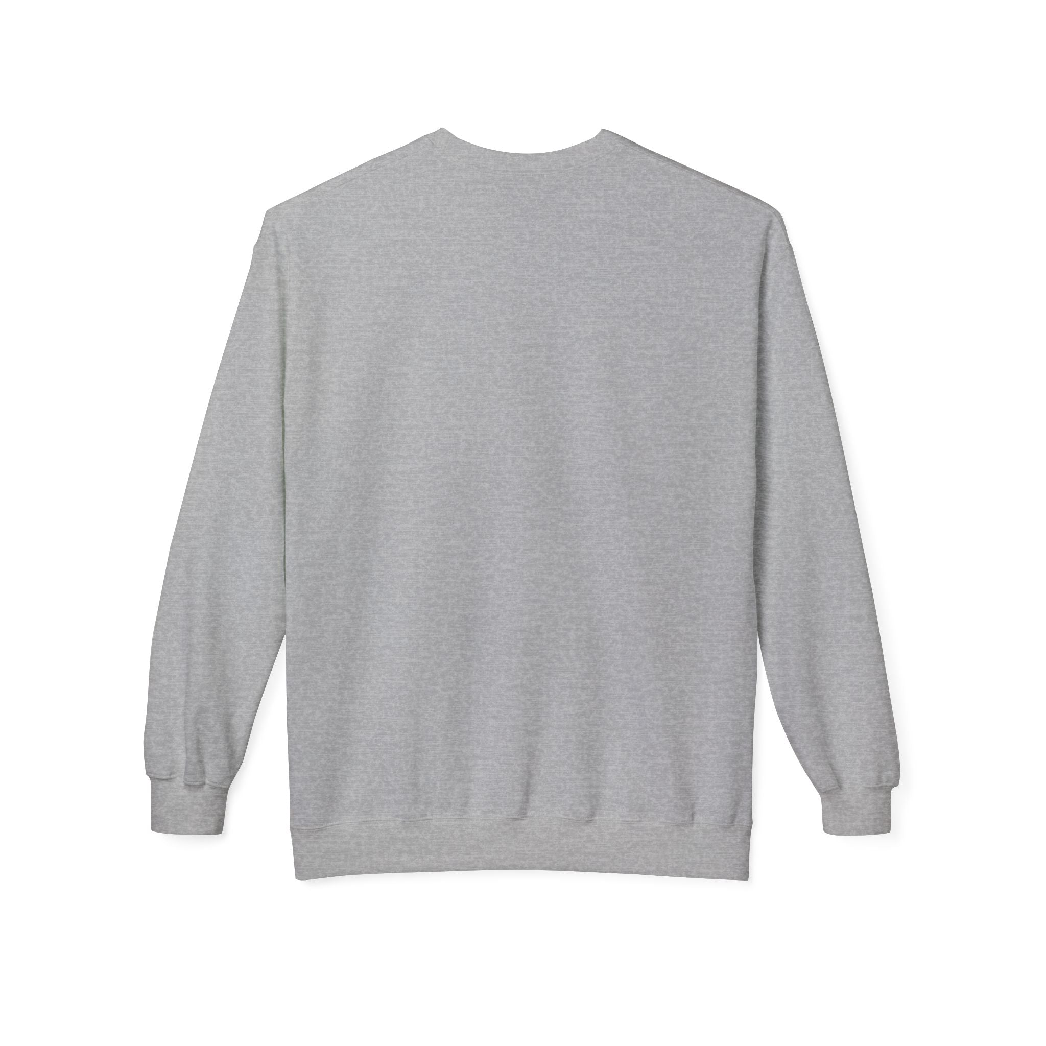 Thanksgiving Day Crewneck Sweatshirt — Happy Thanksgiving Fall Leaves Design