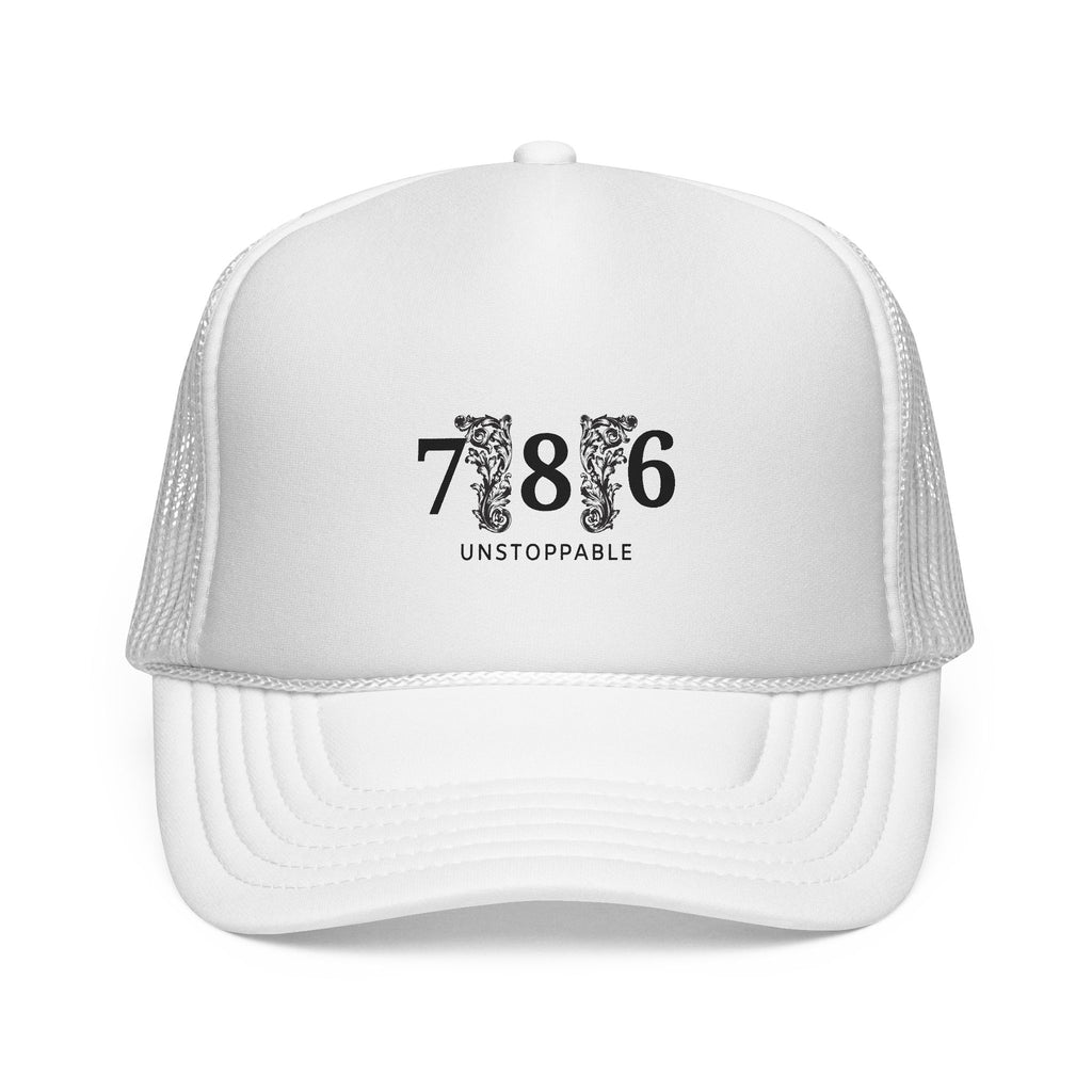 786 Unstoppable Embroidered Trucker Cap