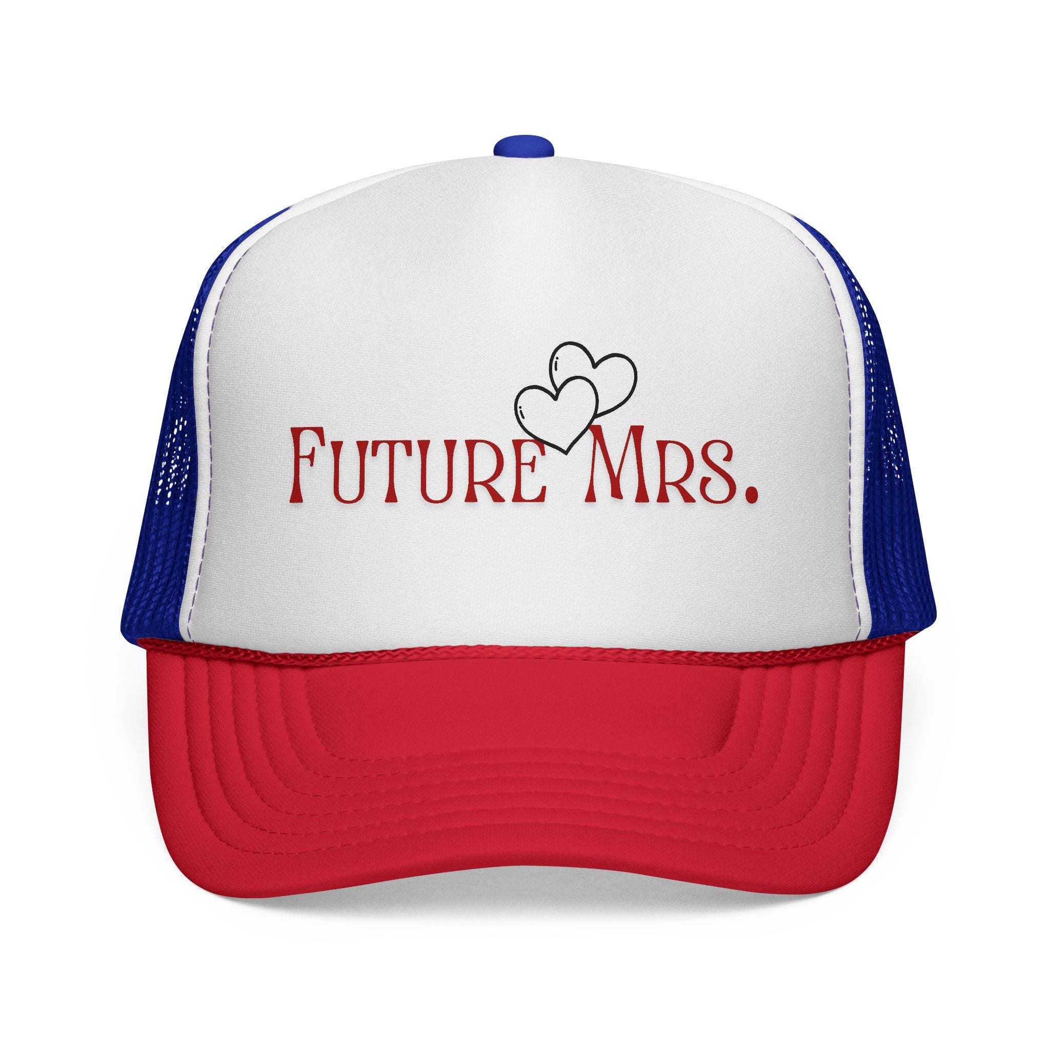 Future Mrs. Trucker Hat — Embroidered Groom-to-Be Cap