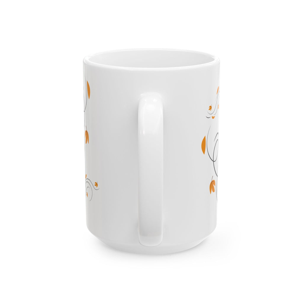 Thanks a Bunch! Autumn Leaves Ceramic Mug – Thank You Gift (11oz, 15oz)